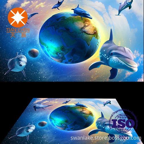 3D High Digital Printing Sea World Pattern Floor Carpet